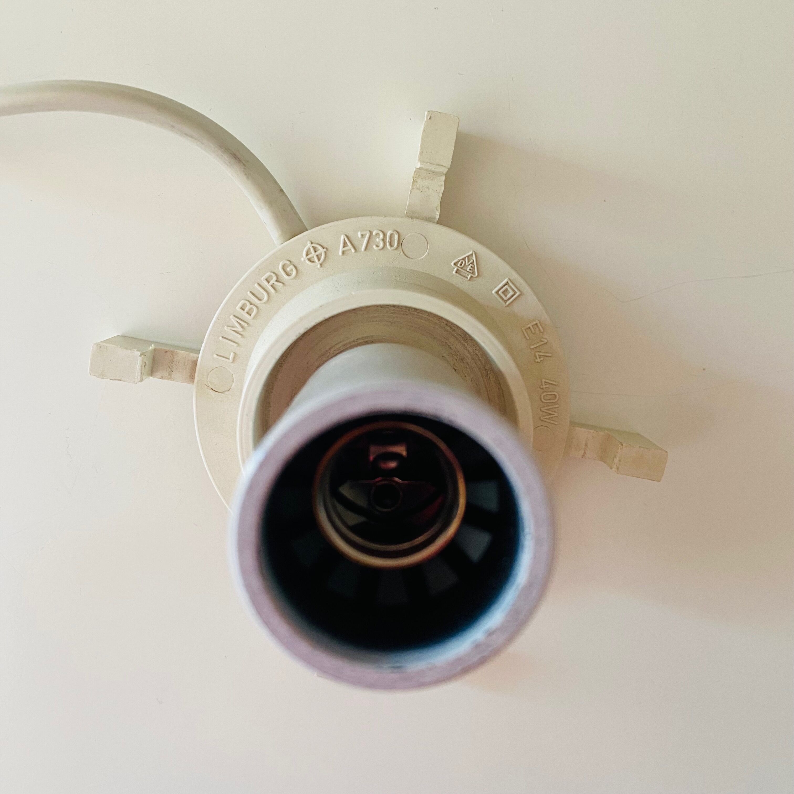 Mushroom lamp by Limburg Glashütte