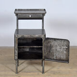 Table de nuit en fer, vers 1950