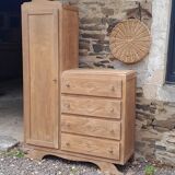Asymmetrical cabinet