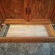 French buffet from the 19th century in elm with drawers – Louis Philippe period