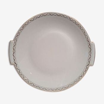 Plat de service porcelaine