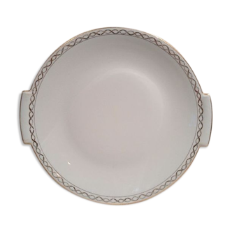 Plat de service porcelaine