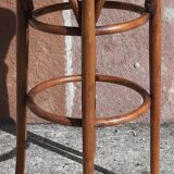 Tabouret de bar en bois courbé (style Thonet)