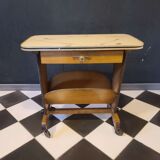 Magazine holder side table