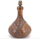 Ceramic lamp base signed Sésame Vallauris