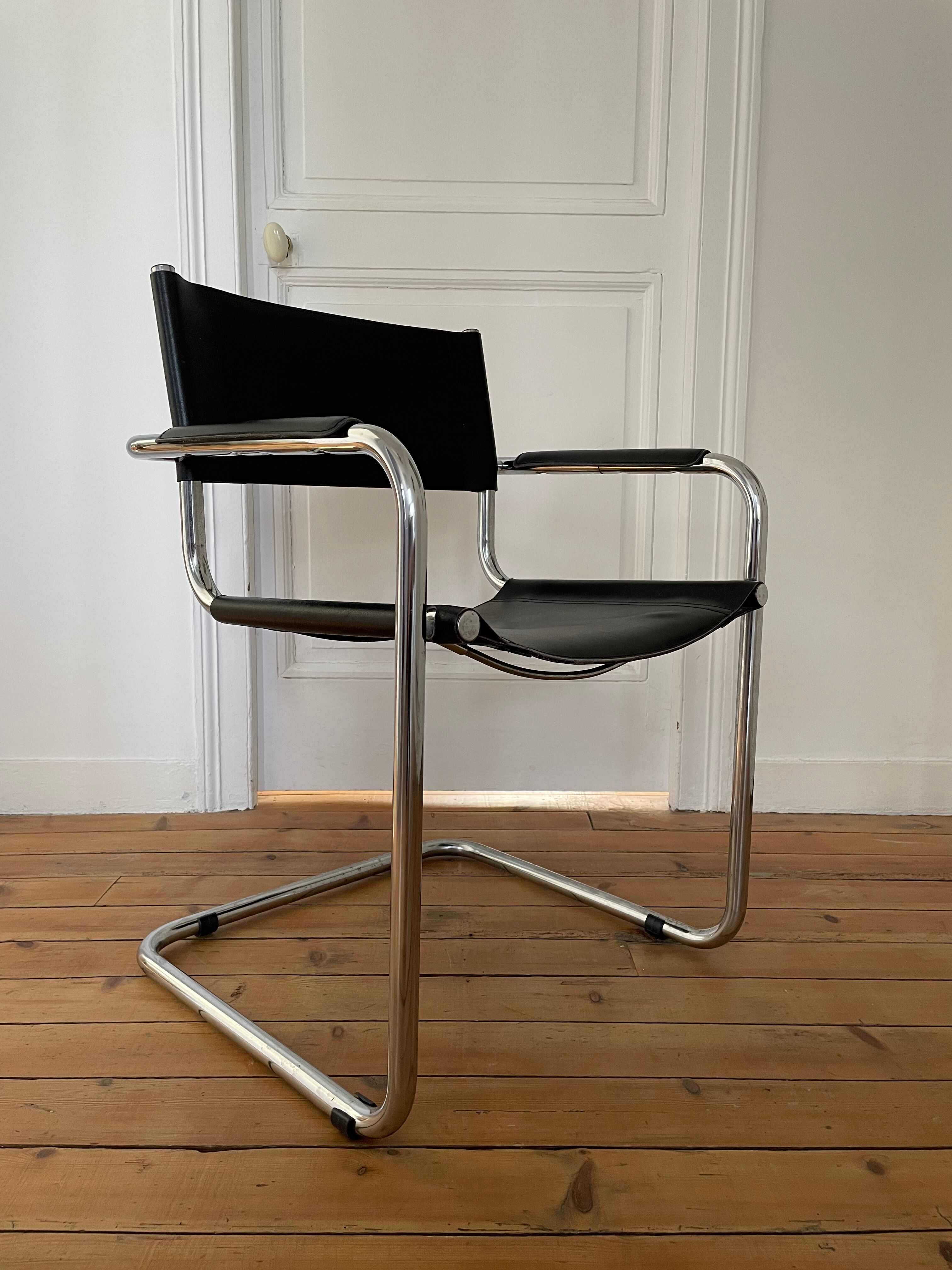 Fauteuil Cantilever Bauhaus, Italie 1970