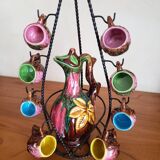 Vintage ceramic liqueur set