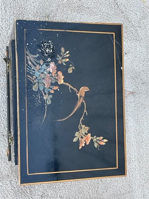 Pair of Chinese bedside tables