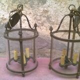 Pair of vestibule lanterns