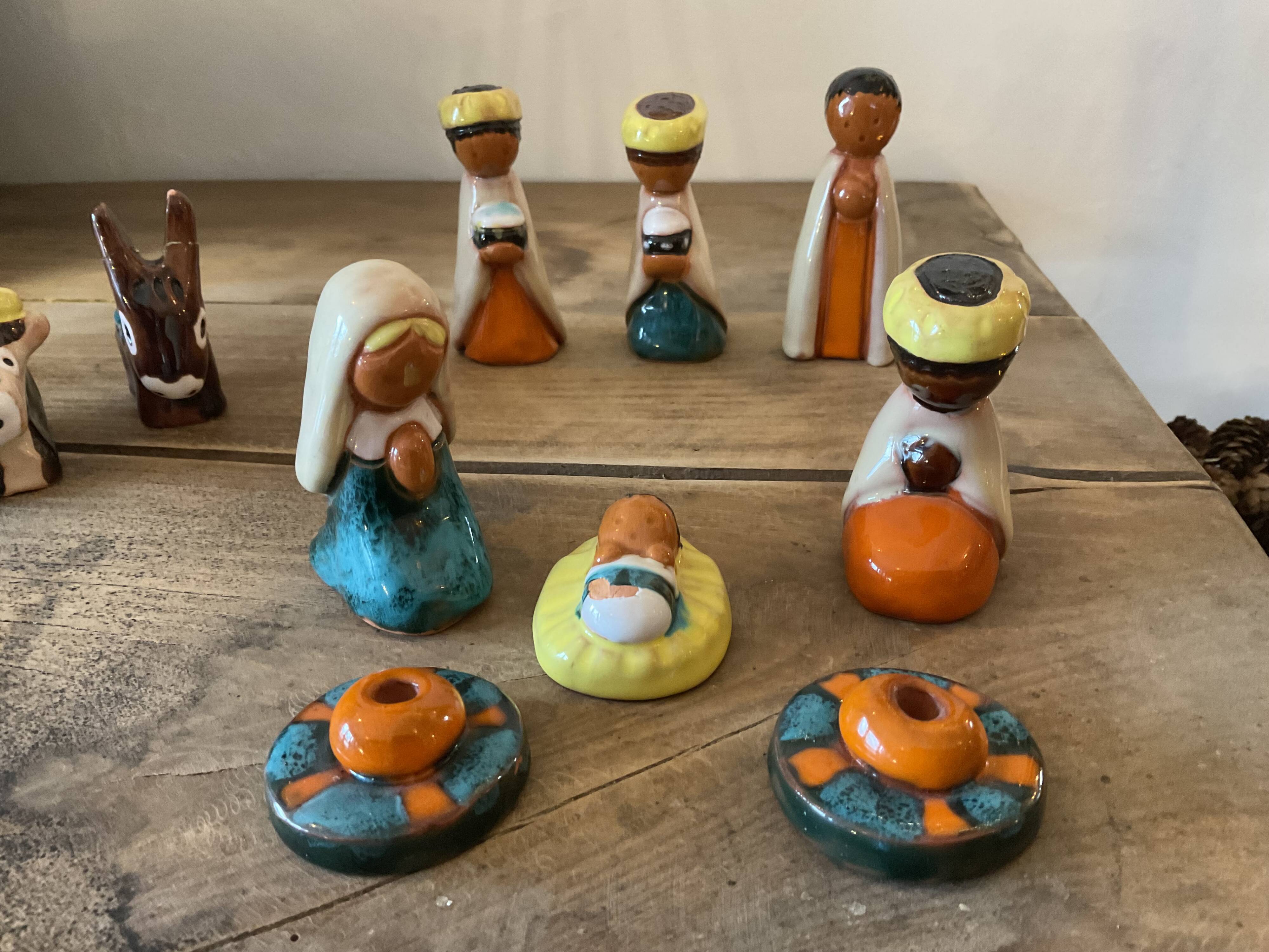 Nursery characters. Benedictine religious creations of Jouarre