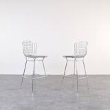 Vintage Bar Stools by Harry Bertoia for Knoll International, 1970s, Set of2