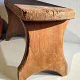 Wooden bench / footrest