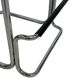 Tabouret de bar vintage en cuir noir et chrome, Italie