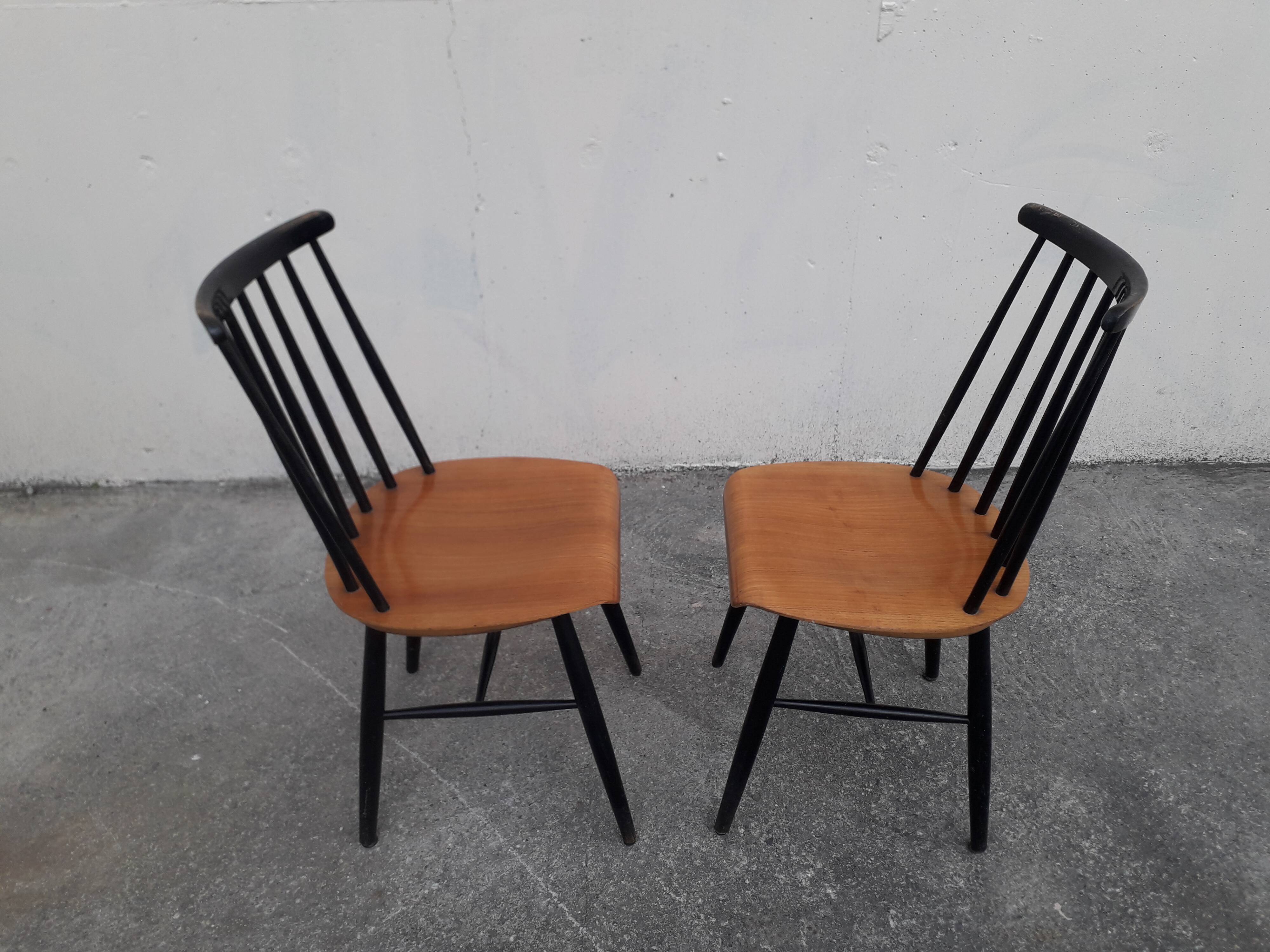 Pair of Fanett chairs by Ilmari Tapiovaara