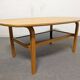 Table basse bow wood des années 60/70