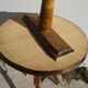 Solid wood pedestal table, Ø60cm