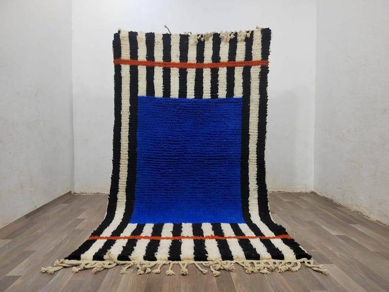 Azilal rug woven in wool 250cmx150cm