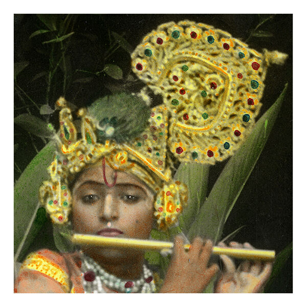 Photographie ancienne colorée Rajasthan vers 1920