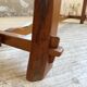 Aranjou farmhouse table in blond elm, 1950s