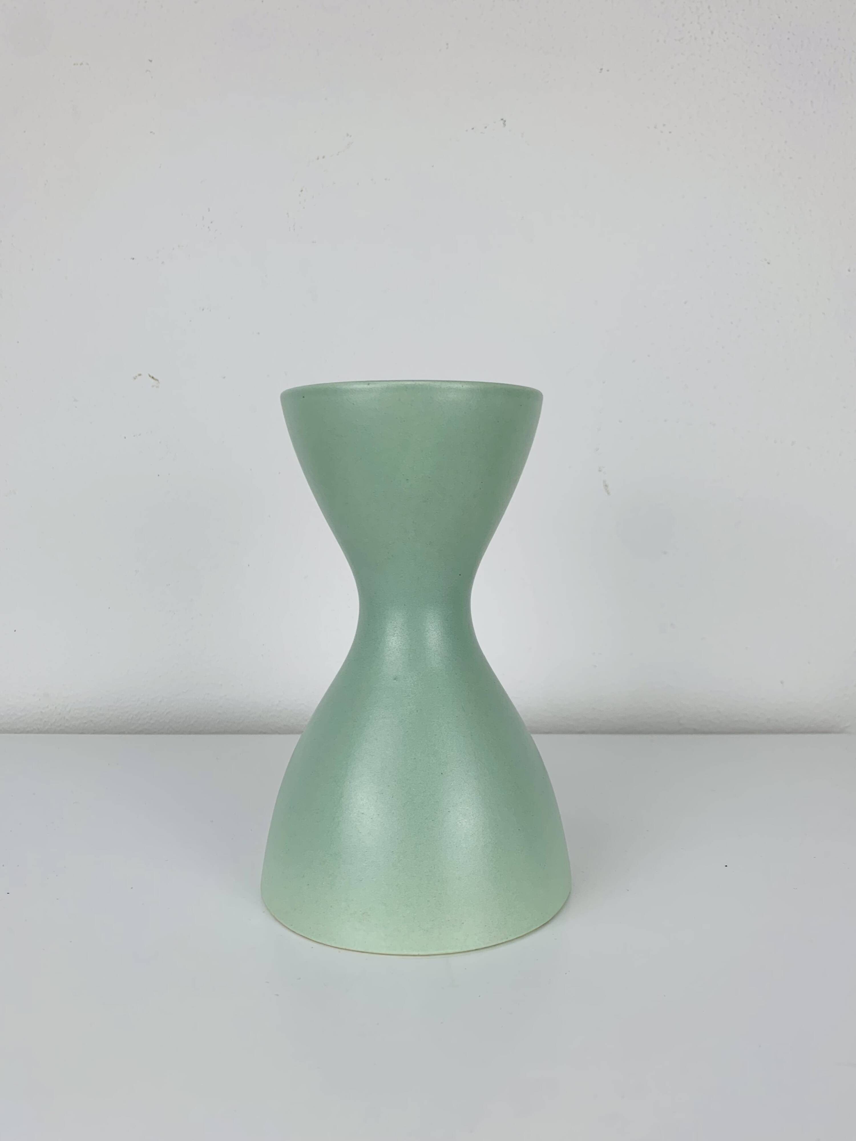 Ceramic diabolo vase by Anne Nilsson & Maria Vinka for Ikea