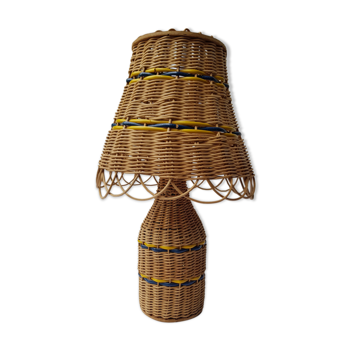 Wicker lamp 60