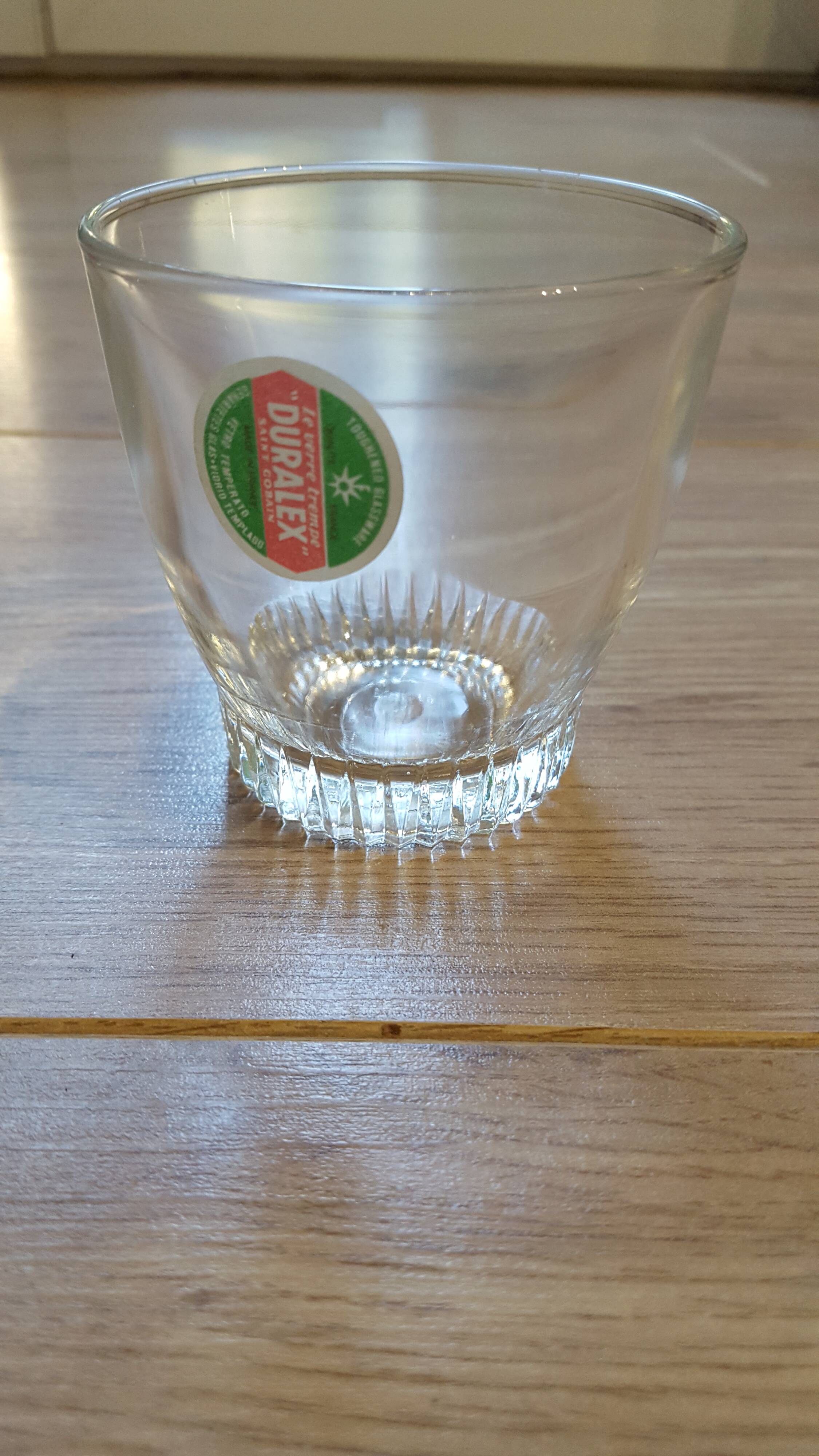 Set of 6 Duralex glasses