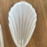 Pair of shell sconces