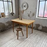 Scandinavian oak and ceramic table