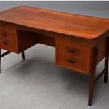 Scandinavian teak desk