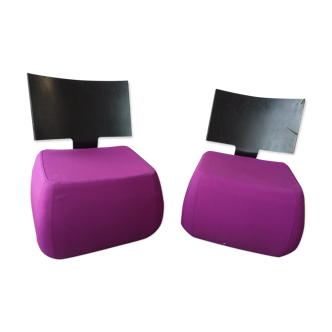 Tizia armchairs by Pascal Mourgue  editor Cinna
