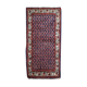 Vintage Indian carpet Seraband handmade 62cm x 124cm 1970s, 1C800