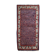 Vintage Indian carpet Seraband handmade 62cm x 124cm 1970s, 1C800