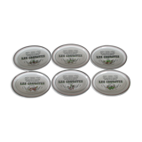 6 plates Gien raw vegetables the adventures of the gardener the collector