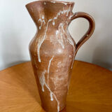 Vase pichet en grès vintage