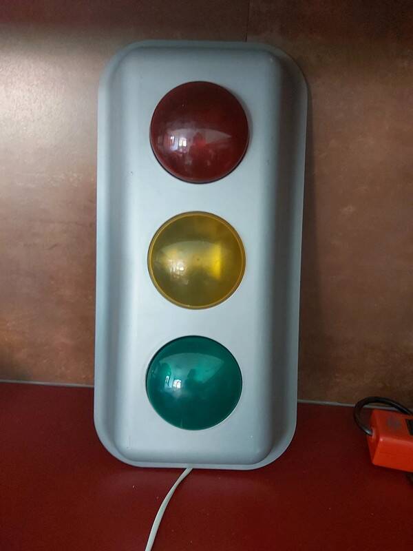 Ikea traffic light wall light
