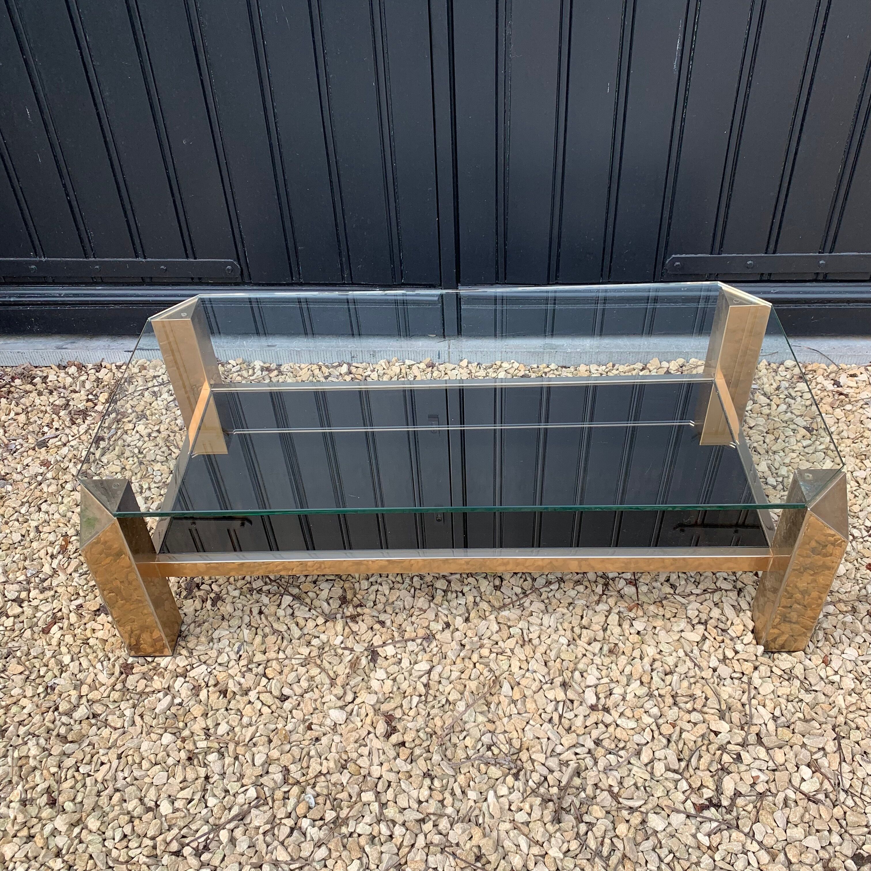 Table basse Belgo Chrome
