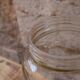 Glass pharmacy jar vase