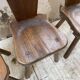 Chaises chêne massif chapo savoyarde art populaire