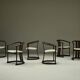 Set of 6 dining chairs by Casala, 1960s Germany.