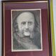 Portrait of Jacques Offenbach inspired by a photograph by Nadar, Framed and signed, 34 x 43 cm