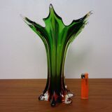Murano Sommerso Glass Vase, 1960s