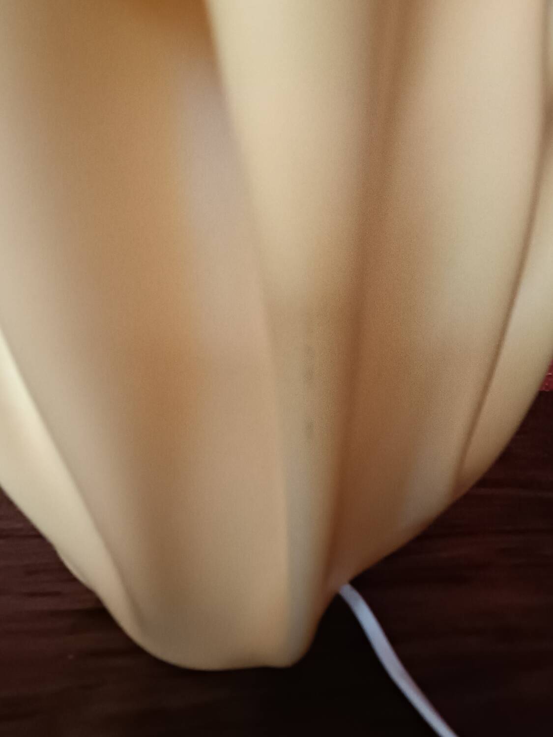 Vintage Exclarares draped lamp