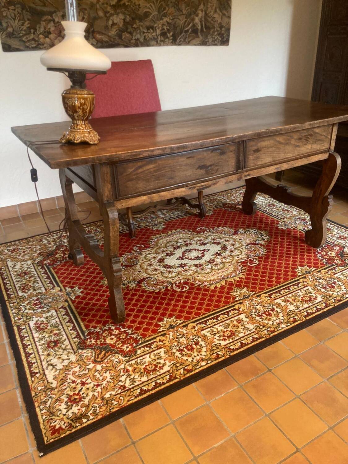 Bureau en châtaignier