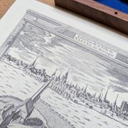 Printed in 1970, engraving from Nantes.
