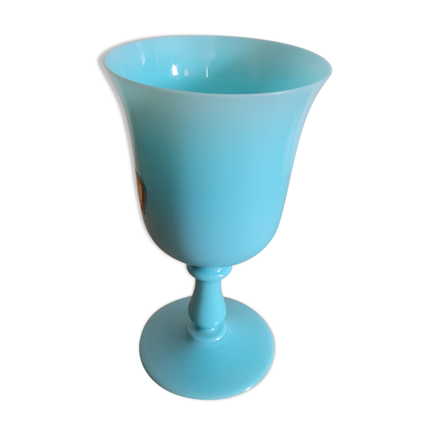 Opaline chalice of Blue Portieux