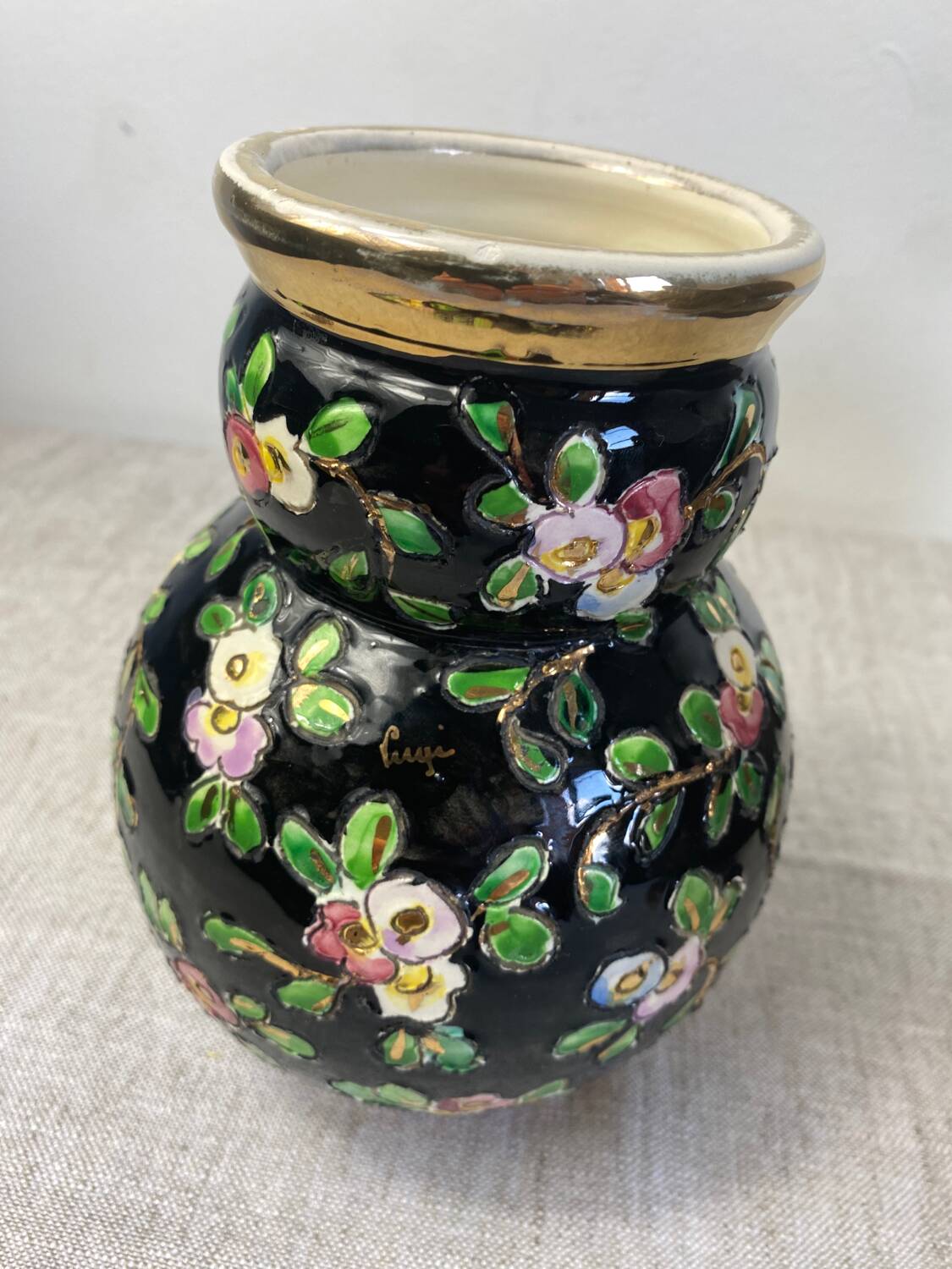 Vallauris ceramic vase