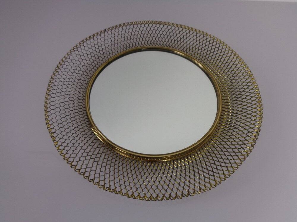 Brass Mirrors, 1960s, Set of 2