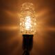Vintage glass wall lamp
