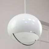 White Space Age Jolly Pendant Lamp from Guzzini, 60s