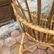 Vintage rattan lounge